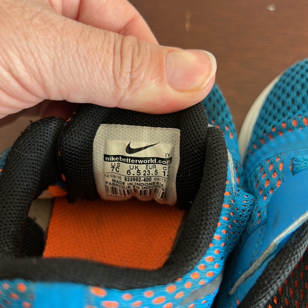 Sold Nike toddler size 7C - Picture 5 of 10
